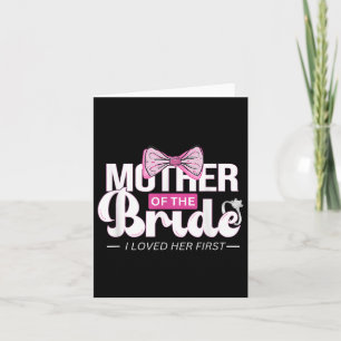 Budens mamma Mobster Bröllop Mamma Mamma Cute Brid Kort