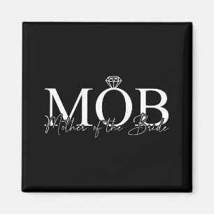 Budens mamma Mobster Bröllop Mamma Mamma Cute Brid Magnet