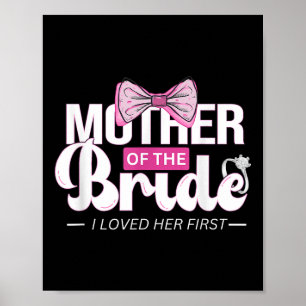 Budens mamma Mobster Bröllop Mamma Mamma Cute Brid Poster
