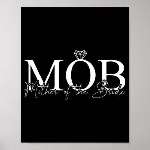 Budens mamma Mobster Bröllop Mamma Mamma Cute Brid Poster