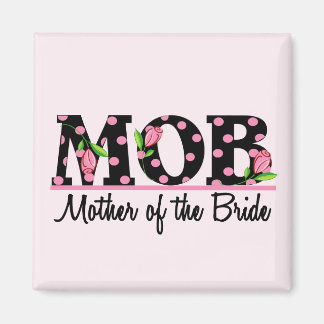 Budens mamma (MOD) Tulip Lettering Magnet