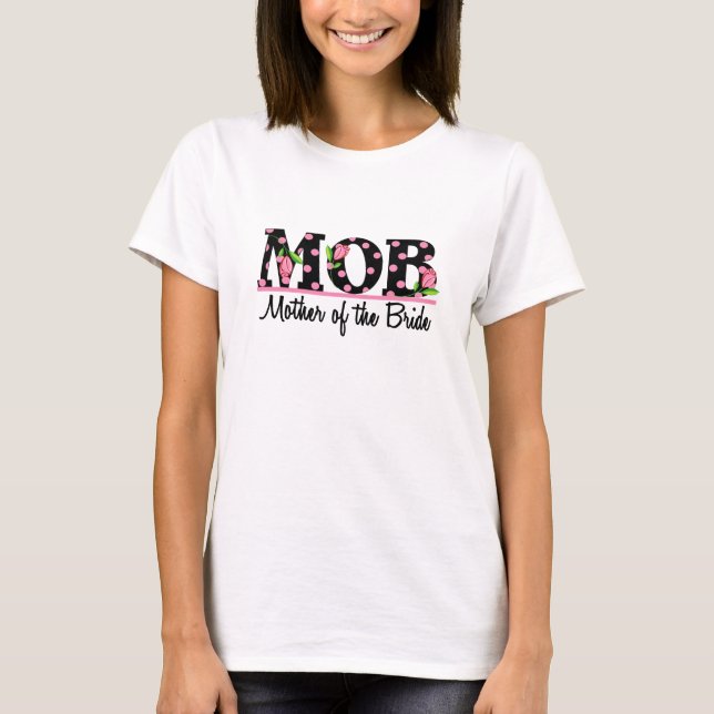 Budens mamma (MOD) Tulip Lettering Tee Shirt (Framsida)