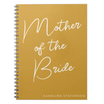 Budens mamma Modern Script Anpassningsbar Gult