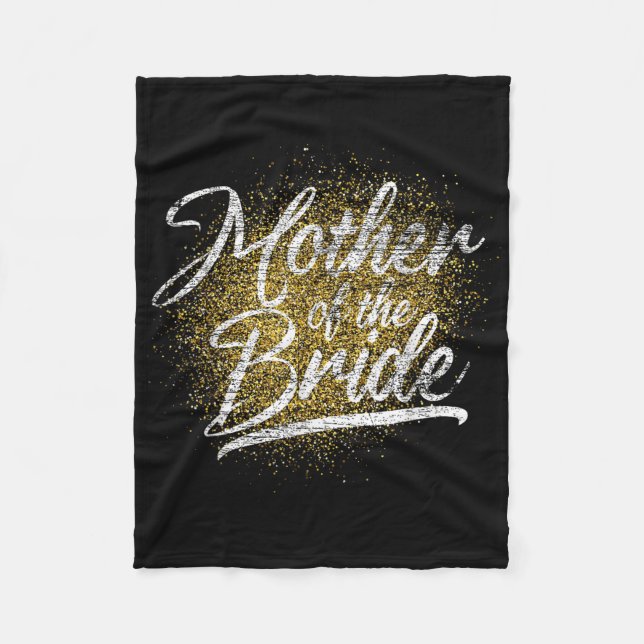 Budens mamma Möhippa Bride Party Brid Fleecefilt (Framsidan)