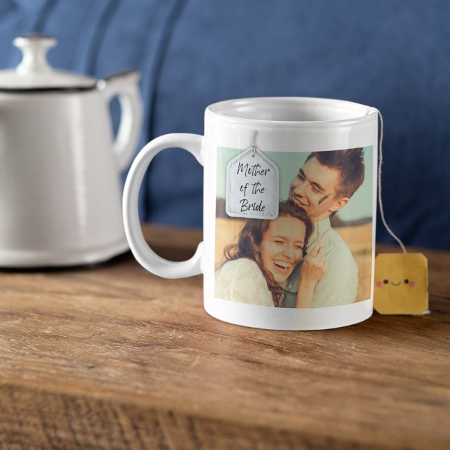 Budens mamma Photo Collage Kaffemugg (Skapare uppladdad)