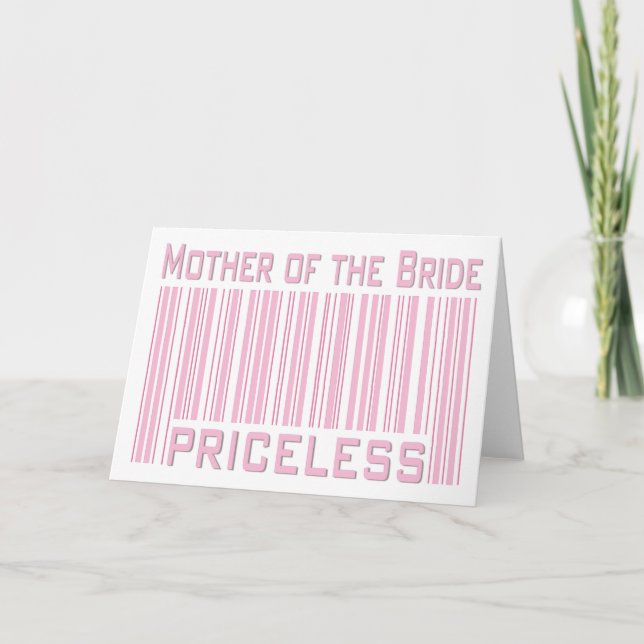 Budens mamma Priceless Kort (Framsida)