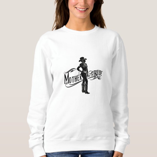 Budens mamma Rodeo Theme T Shirt (Framsida)