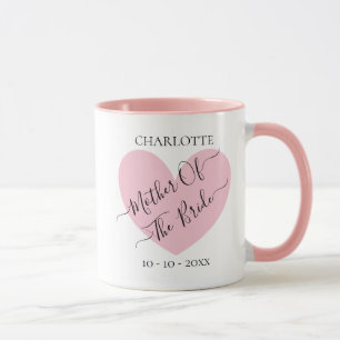 budens mamma Rosa Heart Personlig Mugg