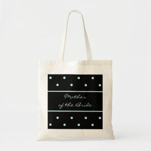 Budens mamma Tote Bag - Blue Polka dots Tygkasse