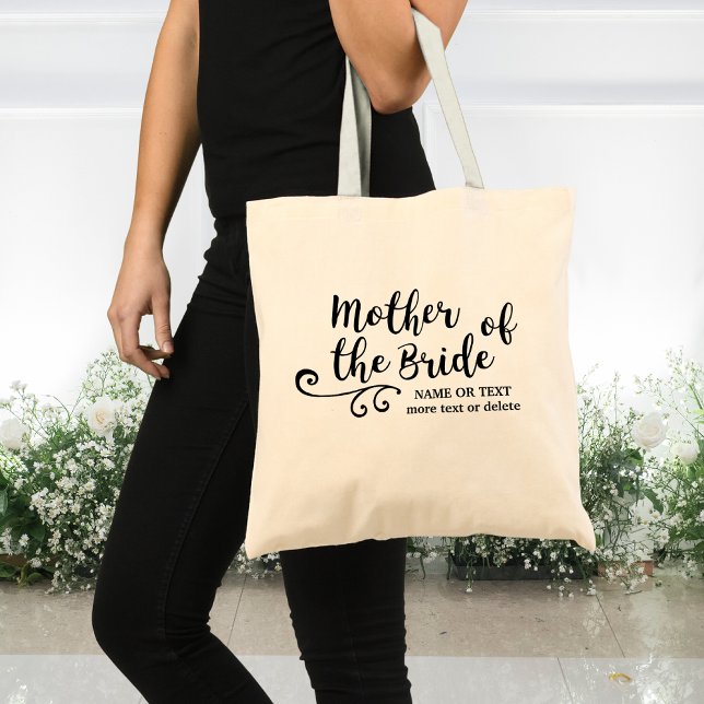Budens mamma Tote Bag | Modern Chic Tygkasse (Skapare uppladdad)