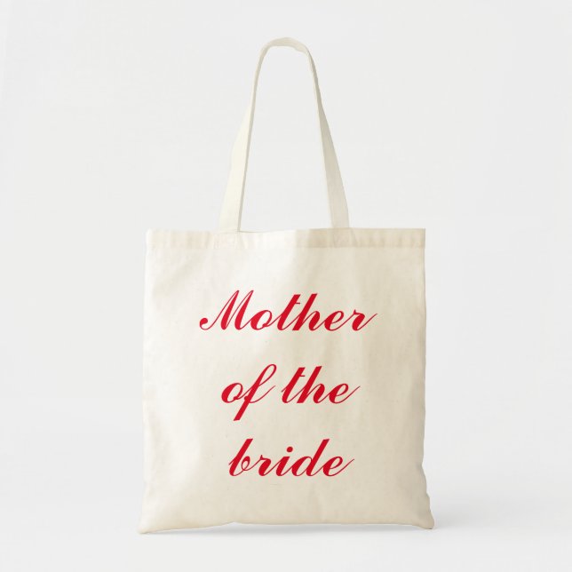 Budens mamma Tote Budget Canvas Tygkasse (Framsidan)