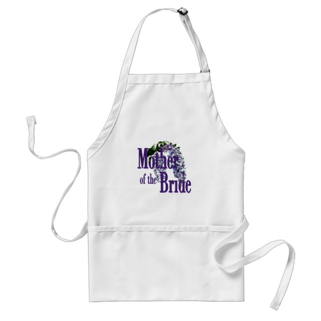 Budens mamma/Wisteria Bröllop Förkläde (Framsidan)