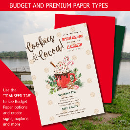 BUDGE Hygge Kakor och Kakao Vinter Bröllopsfest