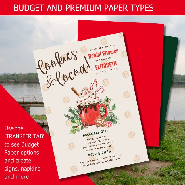 BUDGE Hygge Kakor och Kakao Vinter Bröllopsfest (Skapare uppladdad)