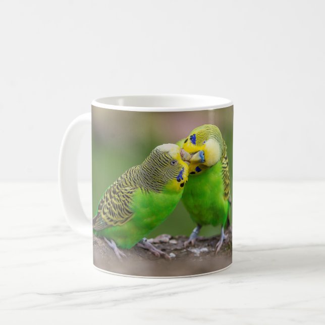 Budgerigar Kaffemugg (Framsida vänster)