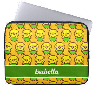 Budgerigar / Normalkvinna Laptop Fodral