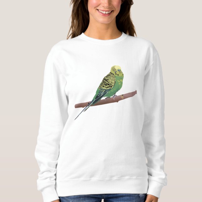 Budgerigar Parrot  T Shirt (Framsida)