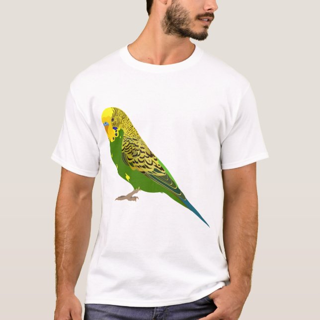 Budgerigar T Shirt (Framsida)