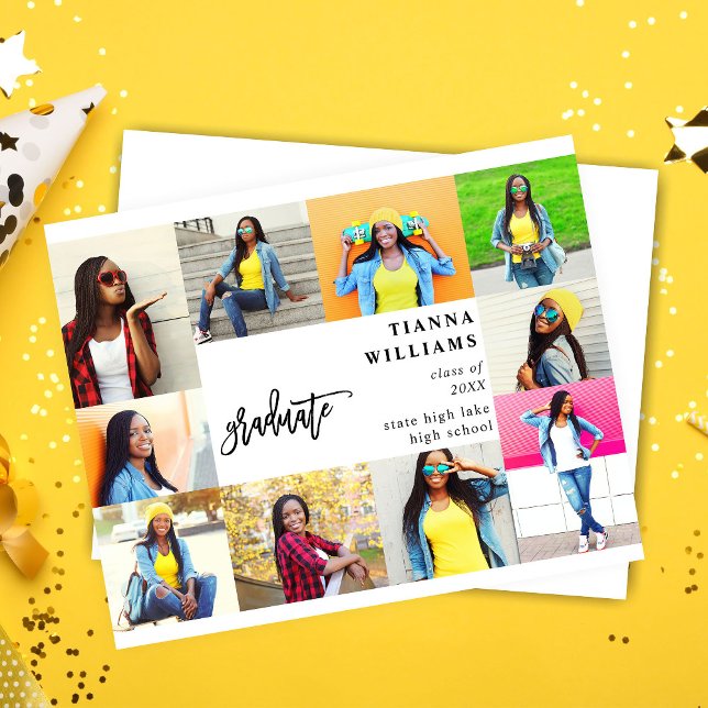 Budget 10 Multi Foto Examenstryck (Skapare uppladdad)