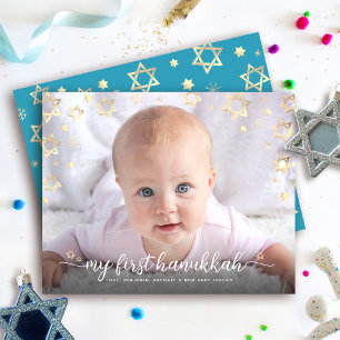 Budget 1:a Hanukkah Foto Guld Stjärna av David Kor