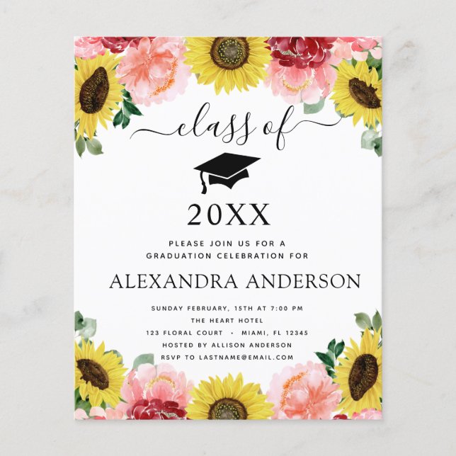 Budget 2022 Studenten Solrosblomma i Land (Framsida)