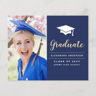 Budget 2023: Blått Guld-foto-Studenten Flygblad