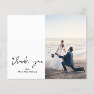 Budget 2 Foto Modern Calligraphy-Tack Flygblad
