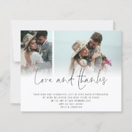 Budget 2 Photo QR-kodskript Bröllop Kärlek Tack