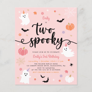 Budget 2 Spooky Halloween Ghost 2:a födelsedagen