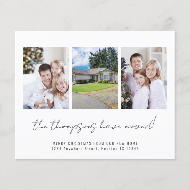 BUDGET 3 Bilder God Jul Nytt Hem (Framsida)