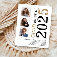 Budget 3 foto Black Guld 2025 Studenten Inbjudan