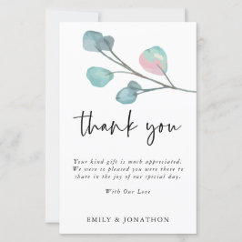 BUDGET 3 Fotooffert Eucalyptus Bröllop Tack