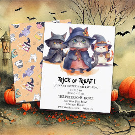Budget 3 Little Witches Bus eller godis-inbjudan