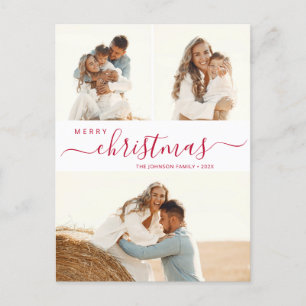 Budget 3 Photo Collage Script-Helgdag Helg Vykort