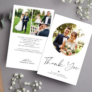 Budget 4 fotokalligrafi bröllop tack