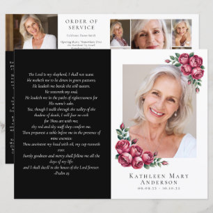 Budget 4-sidig minimalistisk begravning