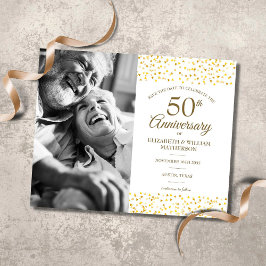 Budget 50 års Jubileum Spara Datumet Foto