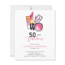Budget 50 & Fabulous 50:e födelsedagskosmetikans R