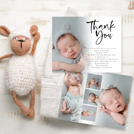 Budget 6 Födelsemeddelande om foto Baby Tack