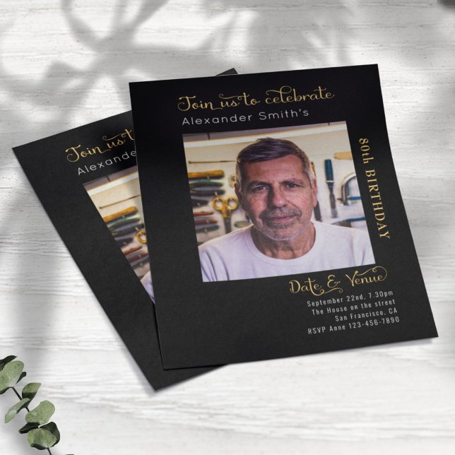 Budget 80:e helgdagsinbjudan flygblad (Skapare uppladdad)