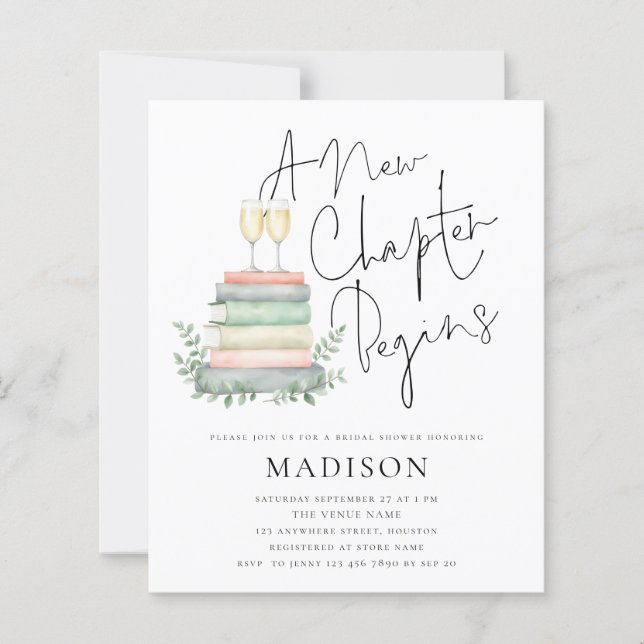 Budget A New Kapitel Bokar Bubly Möhippa (Framsida)