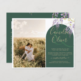 Budget allt-in1 PHOTO Bröllop Wisteria QR-kod INV