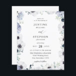 Budget Anemone & Eucalyptus Winter Blommigt Bröllo<br><div class="desc">** SATIN PAPPER ÄR MYCKET TUNGT, SKRIV PAPPERT TUNN. BEHÅLLA UPPGRADERINGEN TILL SEMI-GLOSS FÖR TEICKER PAPPER. DET HÄR ÄR EN BUDGETVERSION SOM HAR ETT ALTERNATIV FÖR ENVELOPES. SE VÅRT INSAMLINGSKOLLEGER, STÖRRE INBJUDAN*** Spara på inbjudningar med denna mindre inbjudan som har ett alternativ för kuvert. Hämta redot till fantastisk med dina...</div>