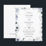 Budget Anemone & Eucalyptus Winter Blommigt Bröllo<br><div class="desc">** SATIN PAPPER ÄR MYCKET TUNGT, SKRIV PAPPERT TUNN. BEHÅLLA UPPGRADERINGEN TILL SEMI-GLOSS FÖR TEICKER PAPPER. DET HÄR ÄR EN BUDGETVERSION SOM HAR ETT ALTERNATIV FÖR ENVELOPES. SE VÅRT INSAMLINGSKOLLEGER, STÖRRE INBJUDAN*** Spara på inbjudningar med denna mindre inbjudan som har ett alternativ för kuvert. Hämta redot till fantastisk med dina...</div>