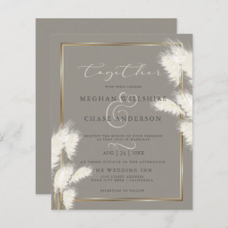 Budget Anpassningsbar Abby3 Elegant Ivory Pampas G