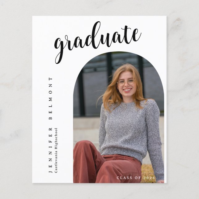 BUDGET Arch Photo Hon gjorde det som Tassel Studen (Framsida)