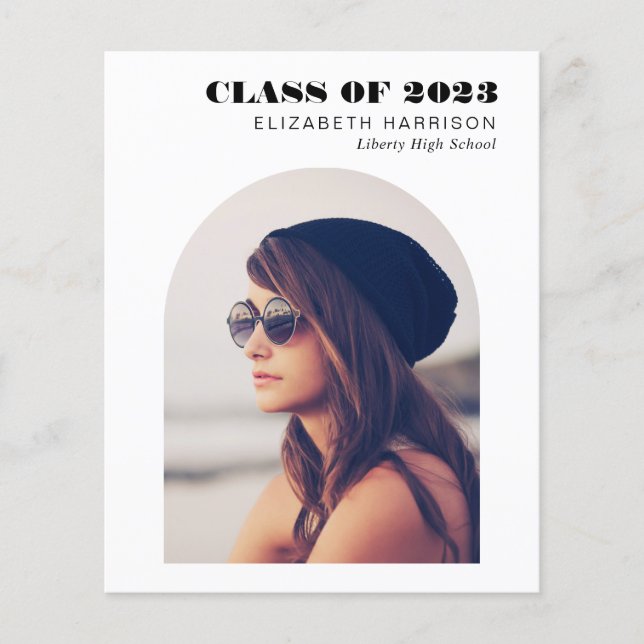 Budget Arch Photo Studenten meddelande (Framsida)