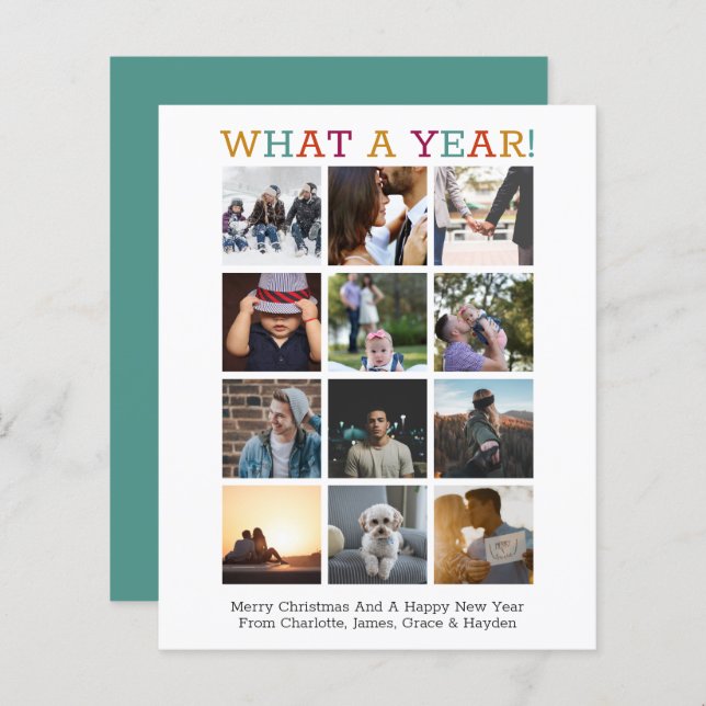 BUDGET - Årets fotojulår under granskning (Fram/baksida)