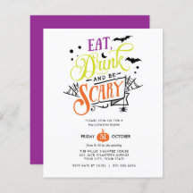 BUDGET Ät Drick och var Scary Halloween Bash Party