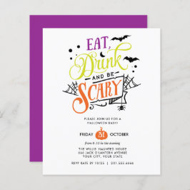 BUDGET Ät Drick och var Scary Halloween Bash Party